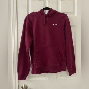 Nike maroon sweatshirt